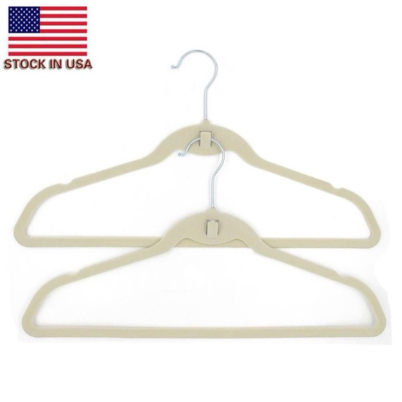 Set of 20 Slim Hangers with Hook - Picture 1 of 2